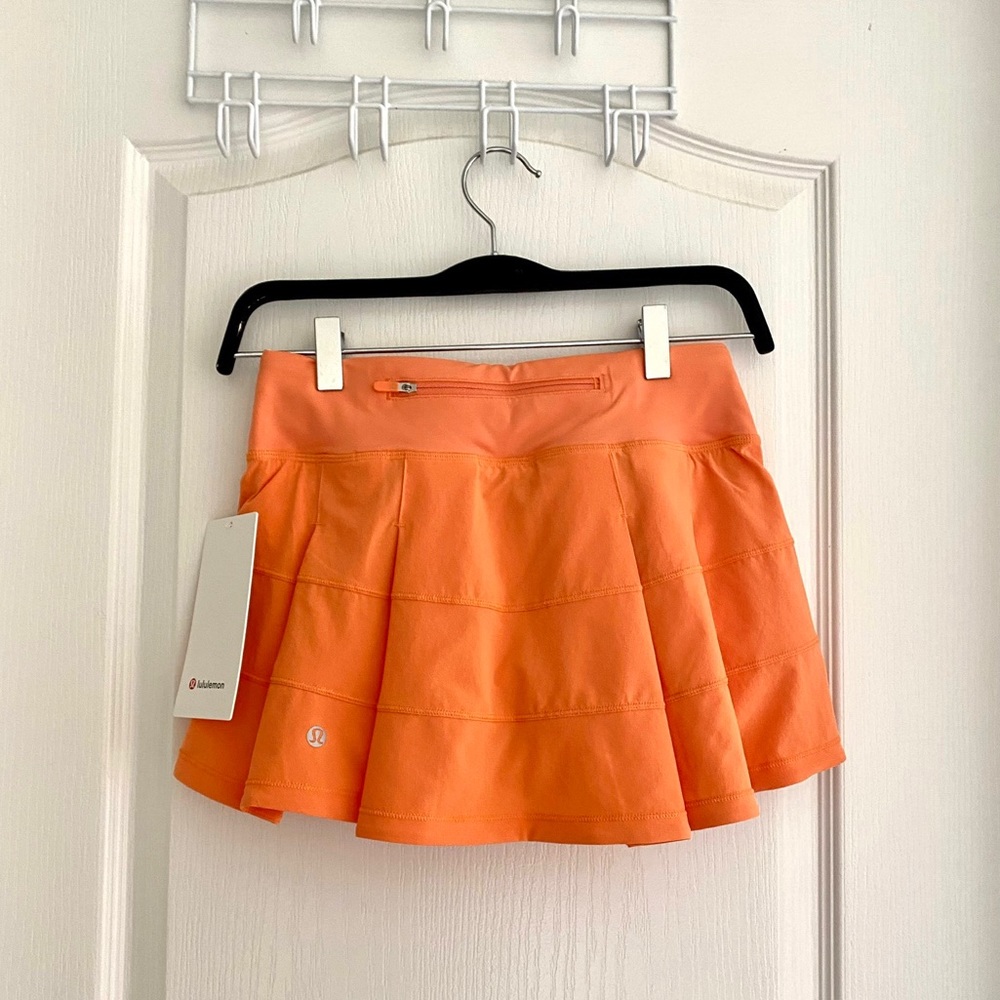 LULULEMON Pace Rival Skirt MR Golden Apricot - Picture 5 of 9